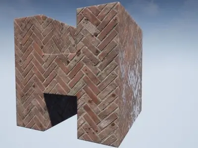 Seamless Customizable Walkway Material Pack 107 Texture