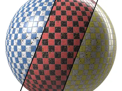 Terrazzo Materials 14- Terrazo Tiling Pbr 4k Seamless Texture