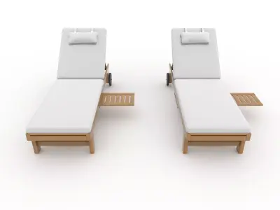 Sun Lounger 05 3D model