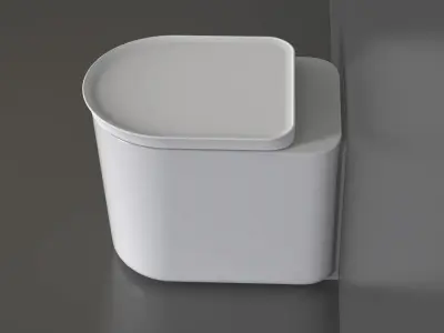 WC2 Toilet 3D model