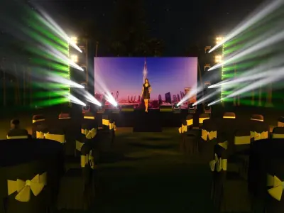 mini show - 3d stage design - 12 design 3d model  Texture