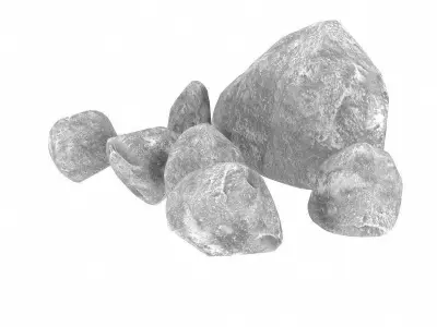 Garden Stones 3D model