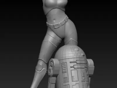 Sexy Stormtrooper 3D print model