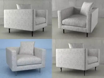 Boutique Single Seater 3D model