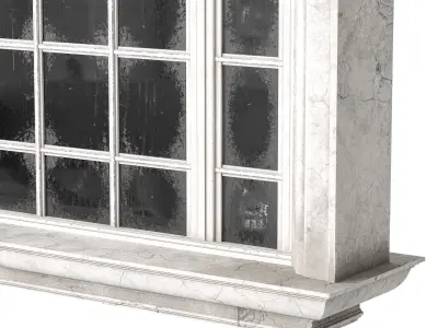 Classic Window 02 3D model