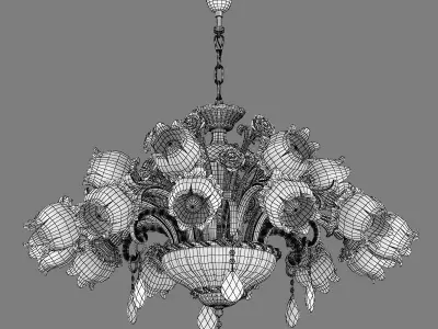 MD 3269-12-6 Osgona Chandelier 3D model