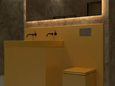 Bathroom-002 3D model