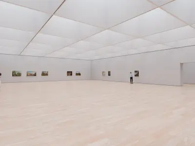 Art Museum Gallery Interior 49 Low-poly 3D model