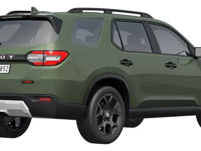 Honda Pilot Trailsport 2026 3D model