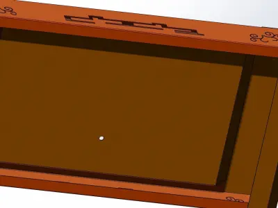 Chinese tea tray 3D model