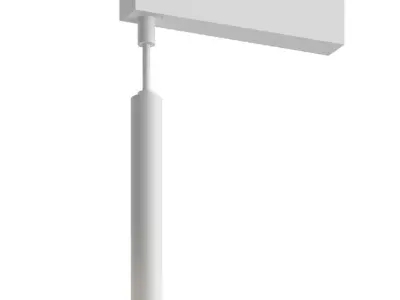 Track Light Slim White by Forstlight 3D model