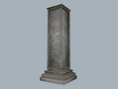 monolith Low-poly 3D model