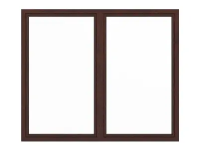 Wooden Window 05 3D model