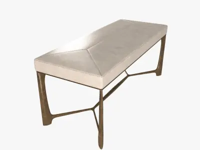 holly hunt xy bench 3D model