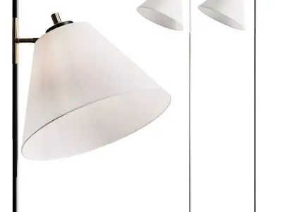 Pottery Barn Madden Metal Floor Lamp 3D model