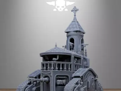 Vodalites Heavy Tank 3D print model