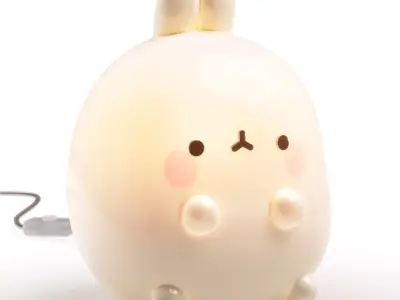 Molang Bunny Table Lamp 3D model