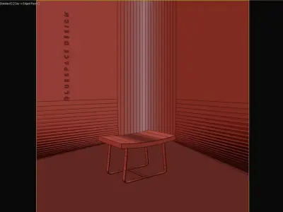 Chair 02 Low-poly 3D model purchase