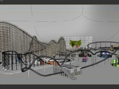 Amusement Park  3D model