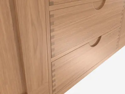 Large Sideboard Ercol Bosco 3D model