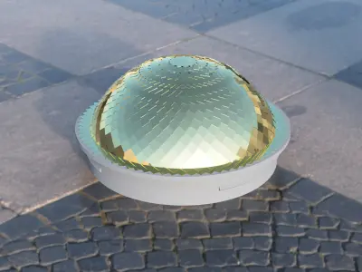 3D model of Gazebo 3D model