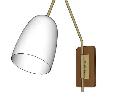 Elska Wall Mount Reading Lamp  3D model