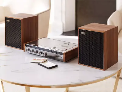 Retro Hi-Fi Cassette player N2400 3D model