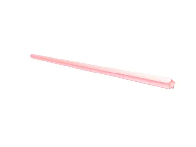 Star Straws v1 002 Low-poly 3D model