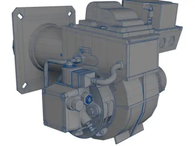 AFG Burner 3D model