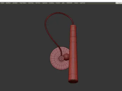 BECKY WALL Low-poly 3D model