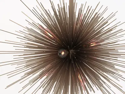 Troy Lighting Uni Chandelier 3D model