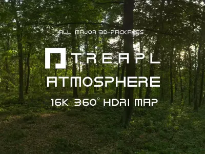 B08- HDRI SKIES TREAPL ATMOSPHERE - 360 SKIES Texture