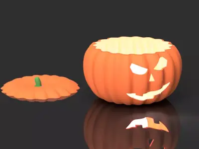 Halloween Pumpkin 2025 3D print model