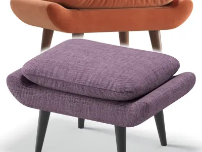 Pouf Vinci 7 Colors Version divan ru 3D model