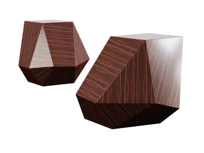 Emerald Side Table 3D model