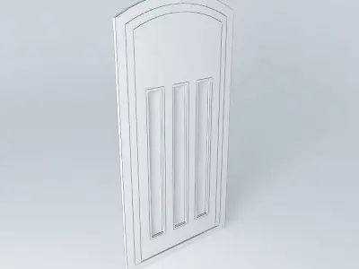 Wooden door  Free 3D model purchase