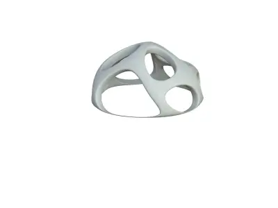 SciFi Cube Object No 56255 Low Poly Shape Low-poly 3D model