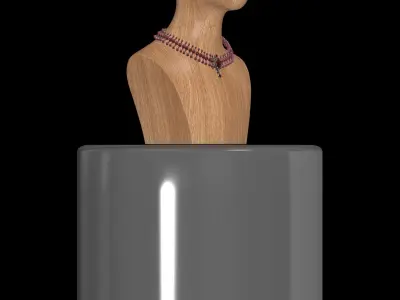 ACCESSORIES Necklace fv2 acc8 FOR FV2 AVATAR 3D CLO MARVELOUS Low-poly 3D model