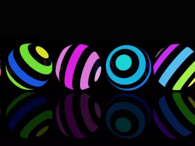 Color Balls  3D model