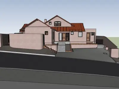 PH House Low-poly 3D model