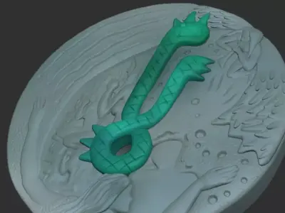 Coffin of Eternal Darkness Seven Deadly Sins 3D print model