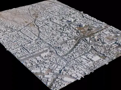 Ulaanbaatar - Mongolia 3D model