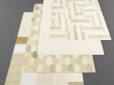 Rugs set265 3D model