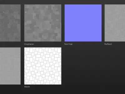 Smooth stone pavement Texture