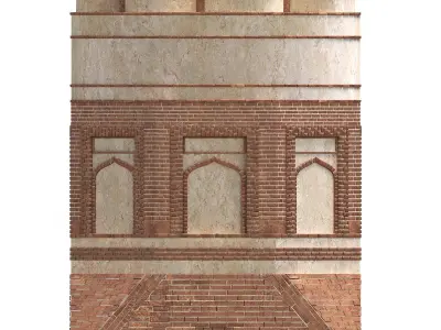 Historical Antalya Yivli Minare Architectural 3D Model STL 3D print model