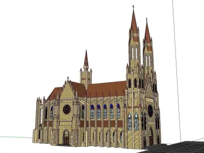 Architecture-Religion-God-Culture-Temple -0229 3D model