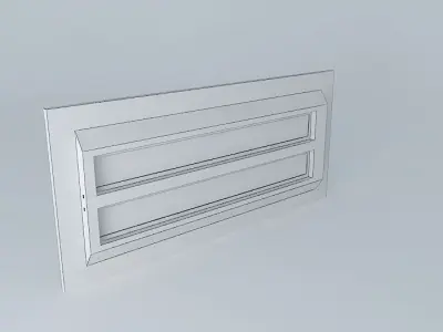 Desktop wooden door Free 3D model