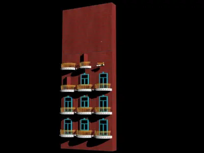 3d Mapping build up  3D model