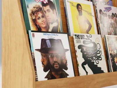 Vinyl Storage No52 3D model