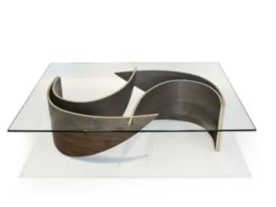 Wave Coffee Table 3D model